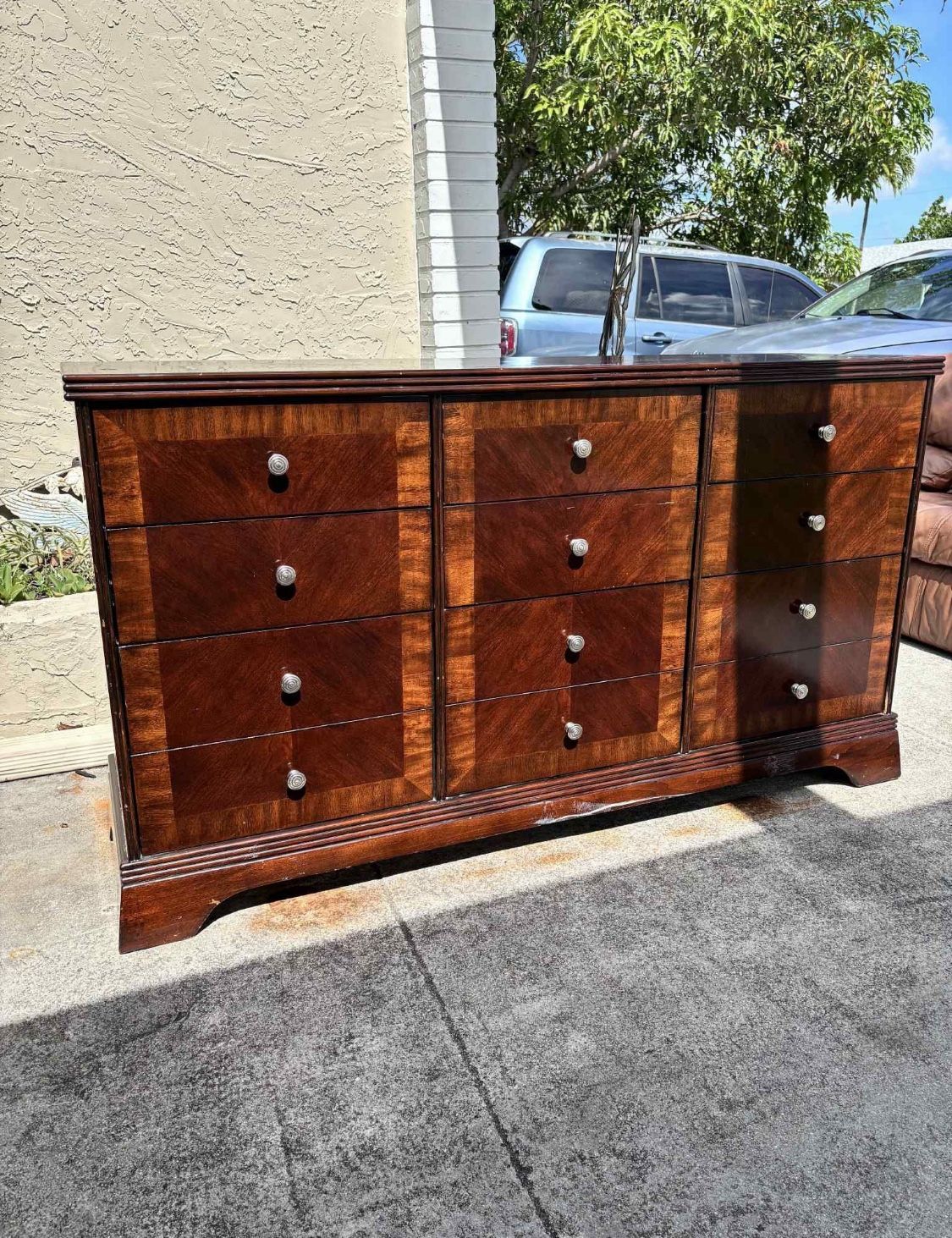 Solid Wood 9 Drawer Dresser