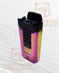 Lucky Fantasico Torch Lighter – Windproof with Fuel Window