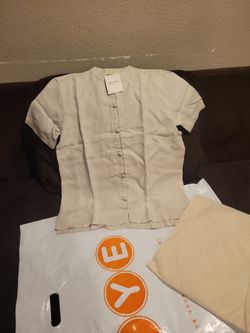 Mens Shirt Linen Looming