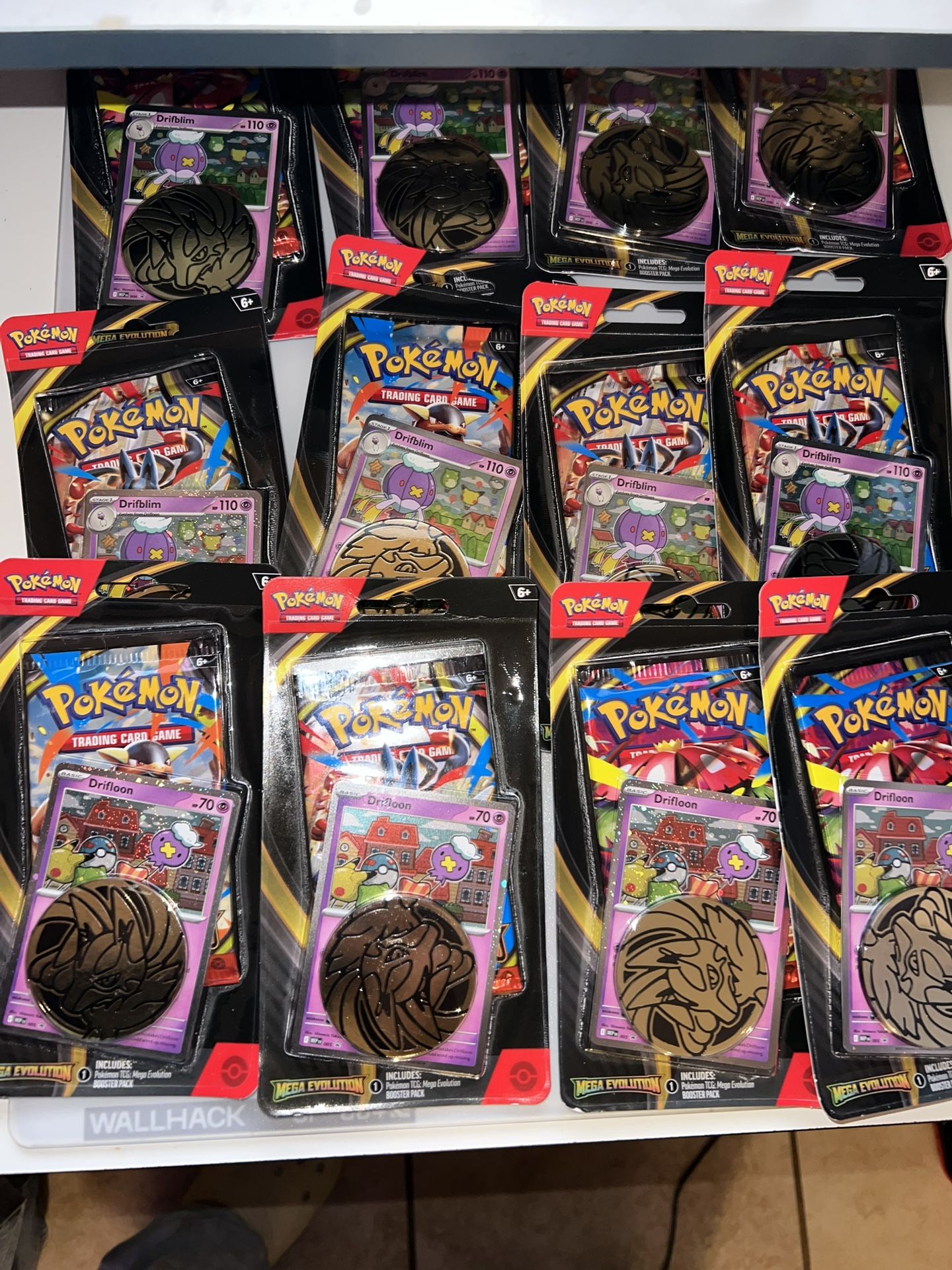 Pokémon Mega Evolution Blister Packs