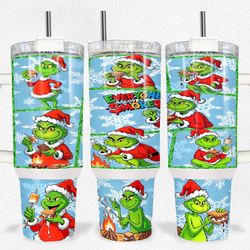 Grinch Christmas 40oz Tumbler
