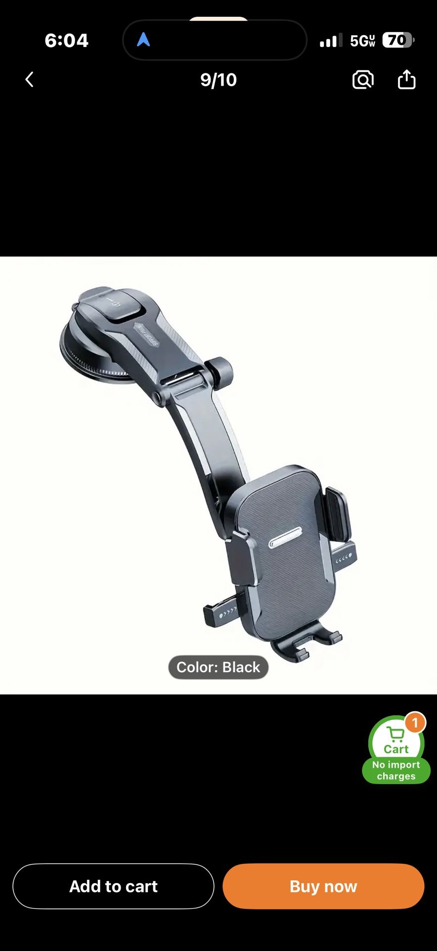 Cell Car Holder