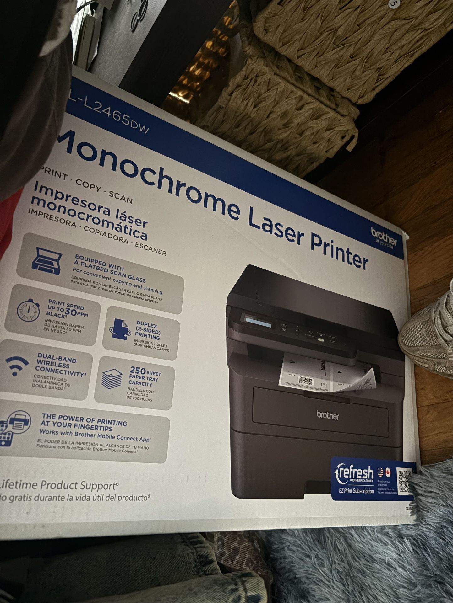 Brother Monochrome Laser Printer