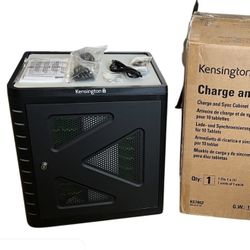 Kensington Charge & Sync Cabinet, Universal Tablet - Black K67862AM