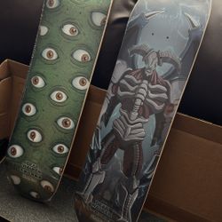 Yugioh Bear Walker Skateboard : Summoned Skull (NonHolo) / Thousand Eyes (Holo)