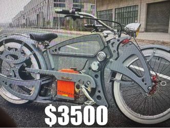 Gas lowrider bike