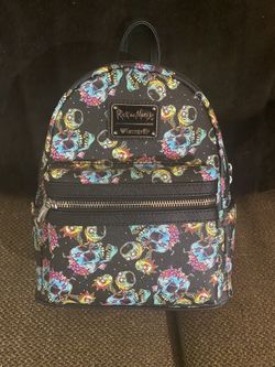 New With Tags Loungefly Rick And Morty Mini Backpack