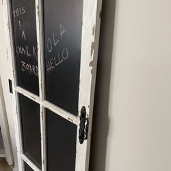 Chalk Board Custom Rustic Look 20” Wide x 70” Tall