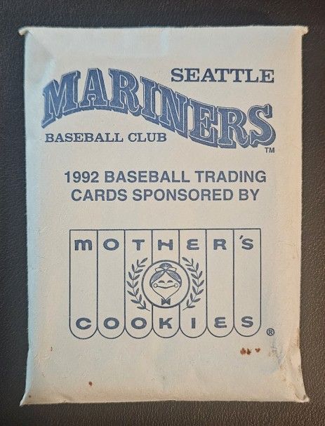 1992 Complete Mariners Mother's Cookies Baseball Card Set Ken Griffey Jr