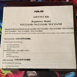 ASUS - NUC 13 Pro NUC13ANKH7 Barebone System - Mini PC