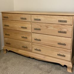 Solid Maple Dresser Natural Color Refinish