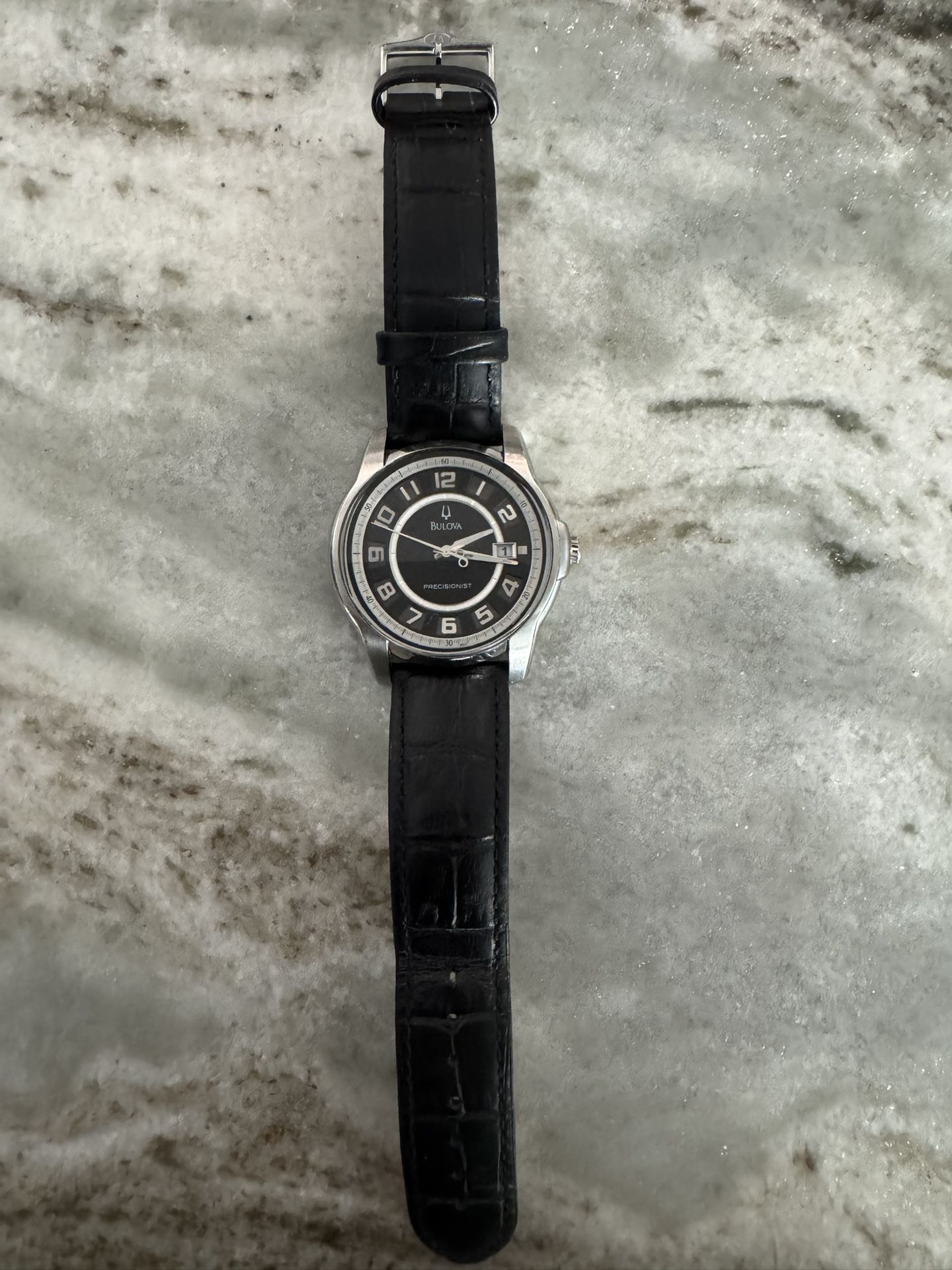 Bulova Precisionist Watch Black