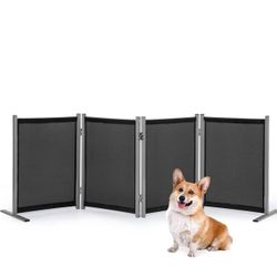 4 Panel Indoor Foldable Dog Fence
