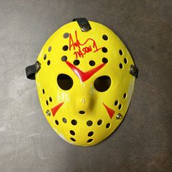 Jason Voorhees JSA Certified Signed By Ari Lehman