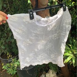 Beautiful Mesa White Blouse 