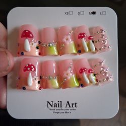 acrylic press on nails 