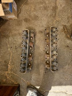 Old ford truck heads