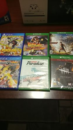 Ps4 and xbox one games