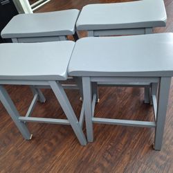 Bar Stools(total 4 ) 9x15 Inch