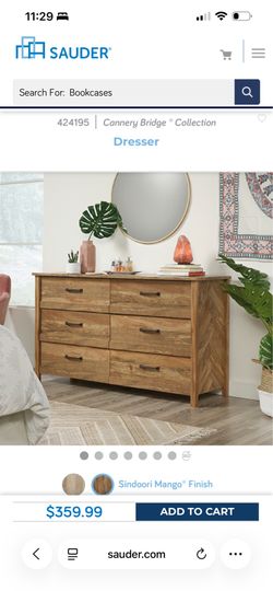 mango wood dresser