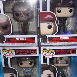 Stranger Things Funko Pops 4 Pack (Spend 75$ Get 10$ Off)