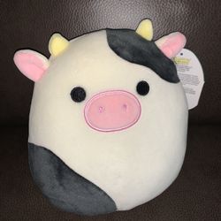 7.5” Connor Cow Squishmallow (With Tags)