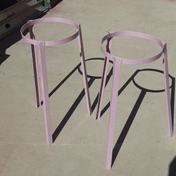 Handcrafted Tall Plant Holders