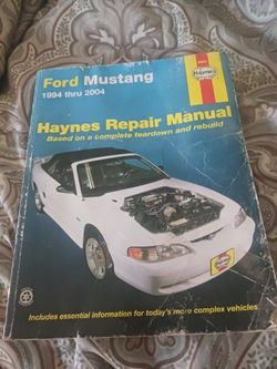 Manual For Mustang 