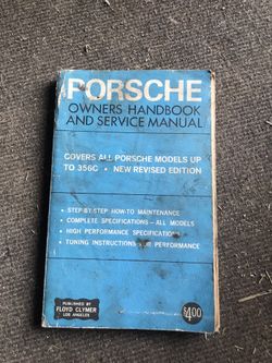 Porsche Handbook Up To 356 C