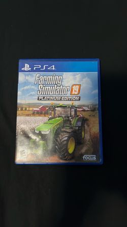 Farming Simulator 19 ps4 disc