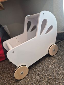 Wooden Toy Doll carriage