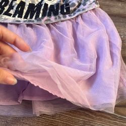 Girls top purple