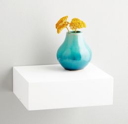 Wooden Wall Shelve With Storage