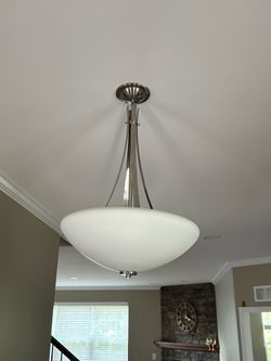 Light Fixture - Satin Nickel