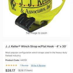 $15 Winch Strap 4”