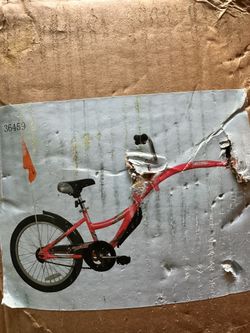 WeeRide Co-Pilot Back Seat Driver - Trail-a-Bike (Red) - Brand New in Box!