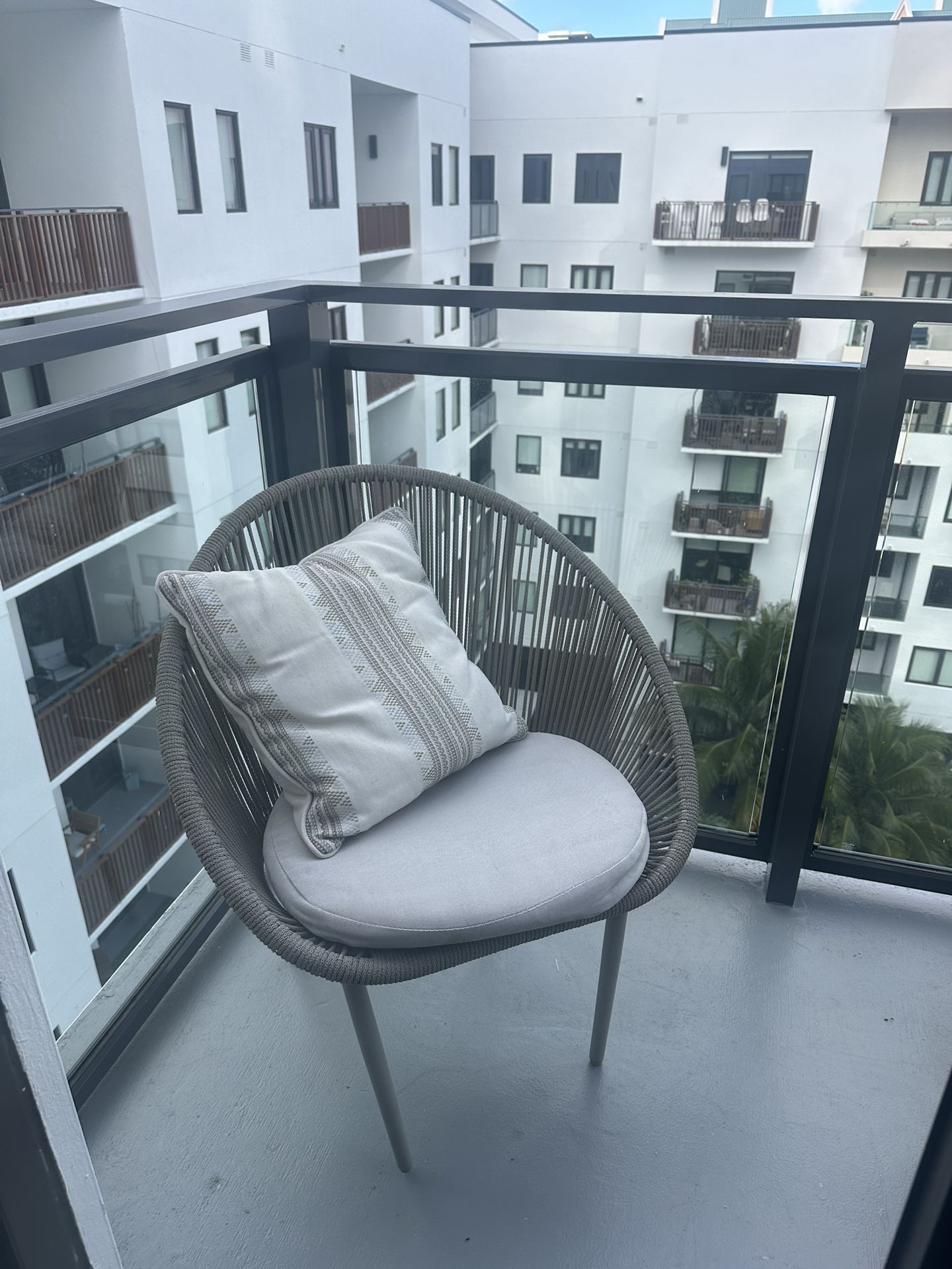 Two Balcony Chairs