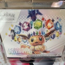 Pokemon Prismatic Evolutions ETB Elite Trainer Box