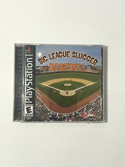 Big League Slugger Baseball (Sony PlayStation 1, PS1, 2003) Complete & Tested