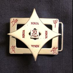 Ninja Belt Buckle