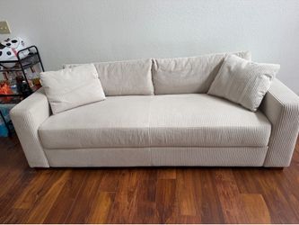Brand New Modern 3-Seater Corduroy Sofa – Never Used