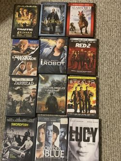 I have 170 movies action, horror and comedy for $250