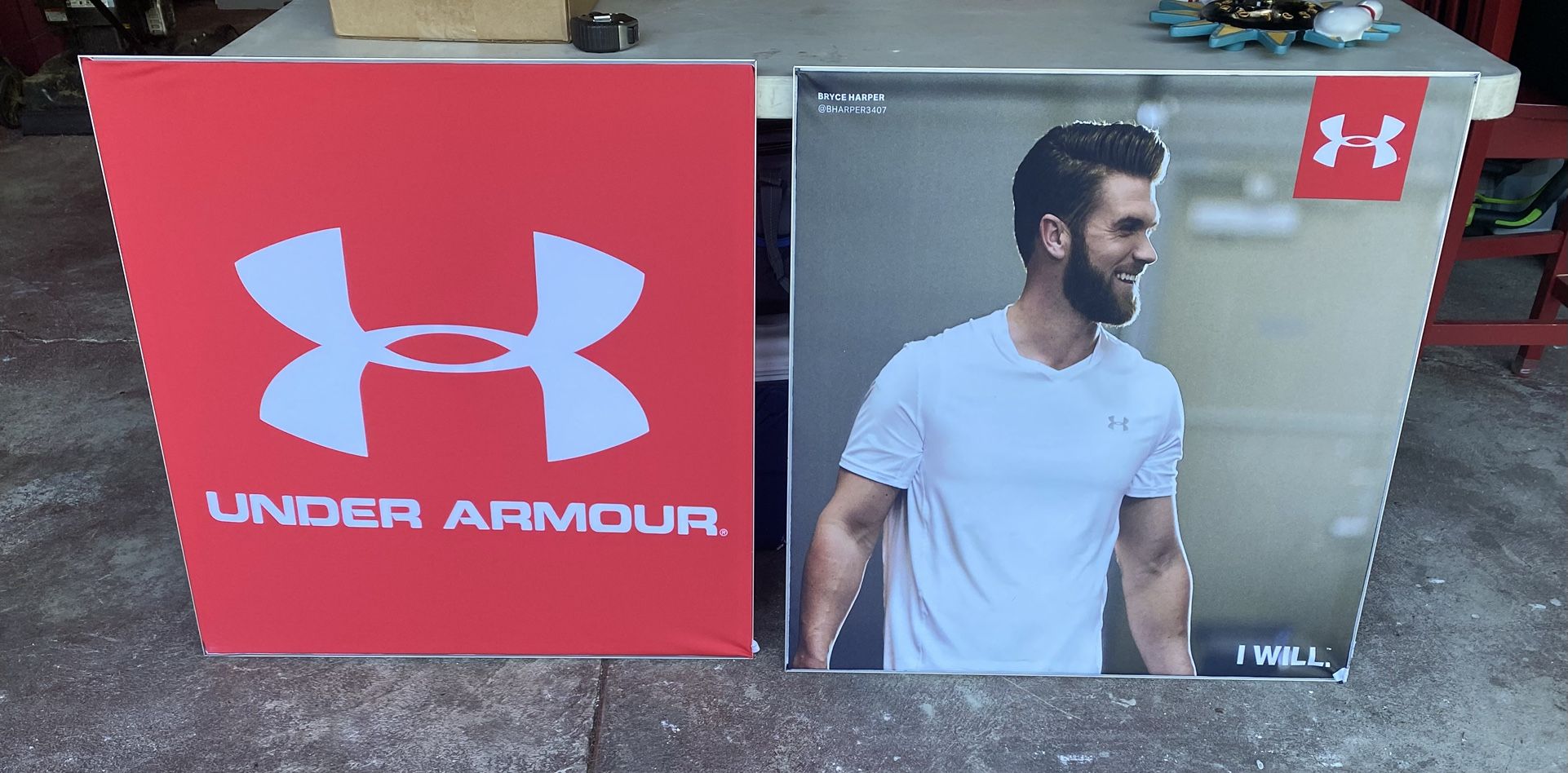 Bryce Harper Under Armour Department Store Display 