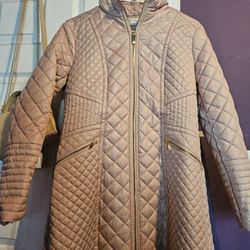 Pink Puffer Rain Coat