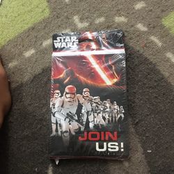 Star Wars Birthday Invitations Cards