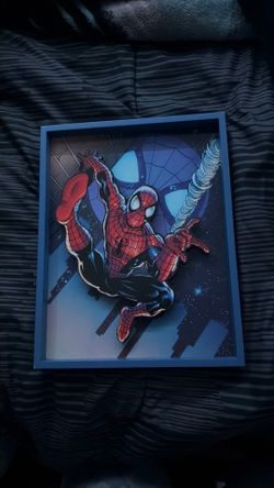 Spider man frame decorator