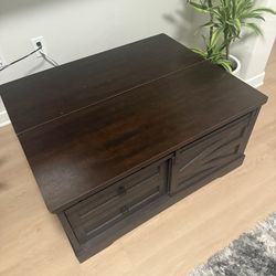 Coffee table with drawer