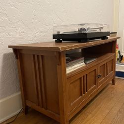 Vintage wooden TV stand / low table