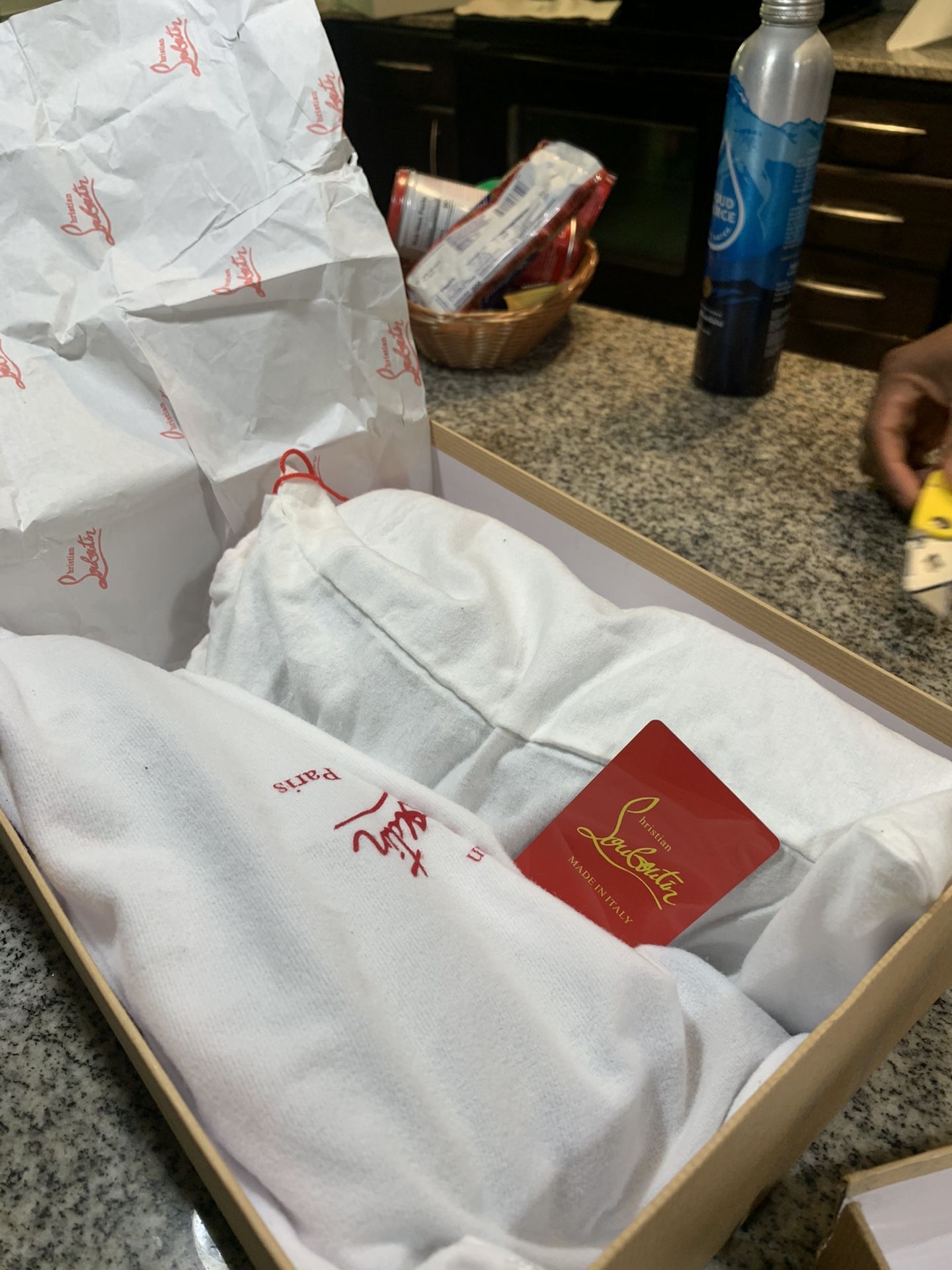Christian Louboutin Authentic Spike Sneakers