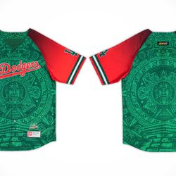 2024 Dodgers Mexican Heritage Night Jersey  XL